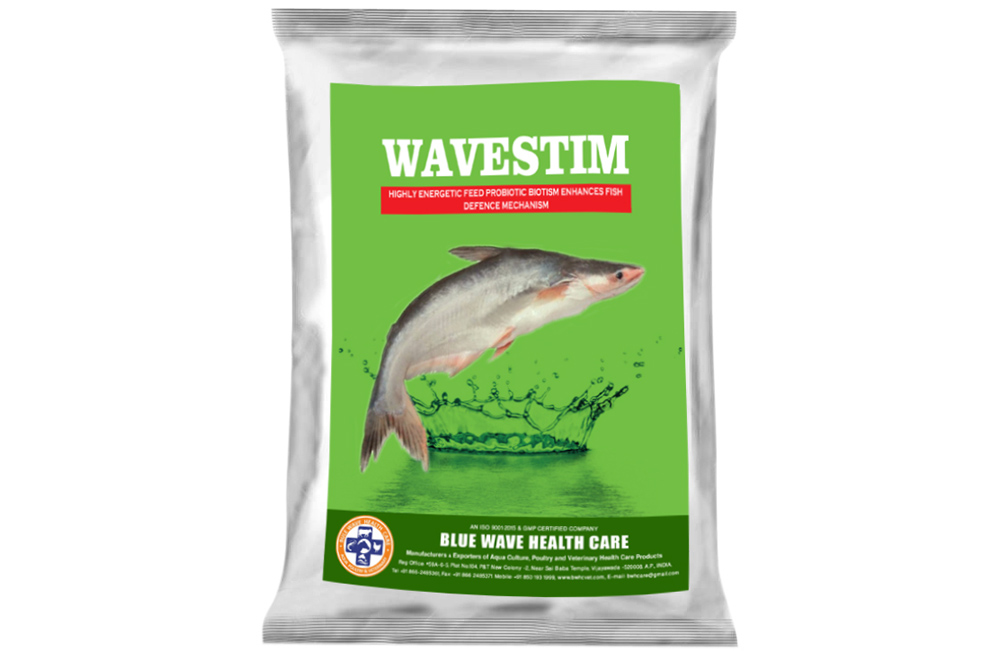 WAVESTIM (Highly Energetic Feed Probiotic BIOTISM  Enhances Fish defence Mechanism)